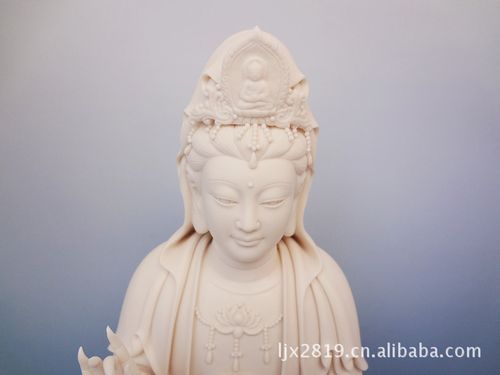 德化瓷雕珍藏·馬來(lái)觀音——工藝美術(shù)大師手作居家供奉擺件